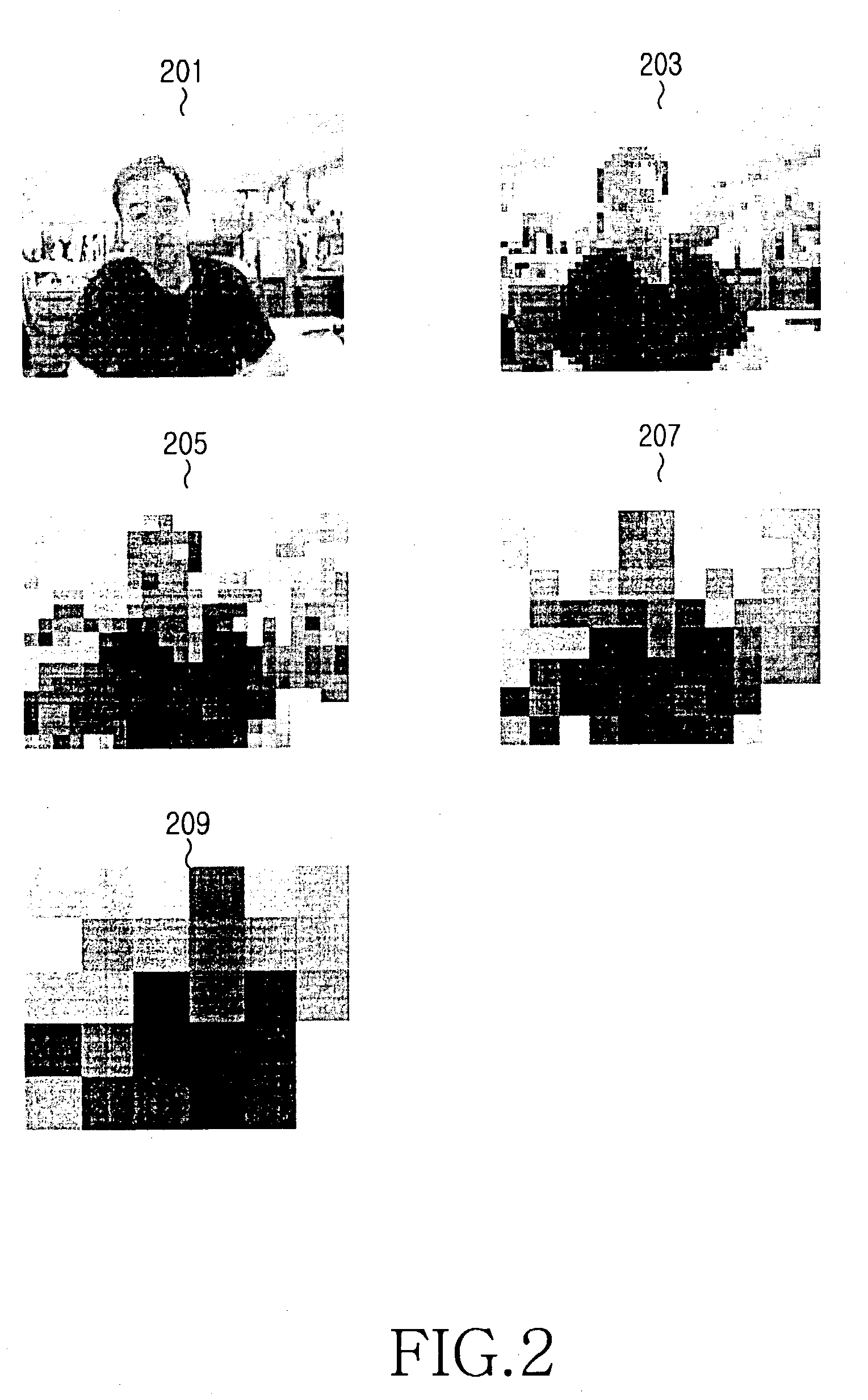 Method for estimating motion by referring to discrete cosine transform coefficients and apparatus therefor