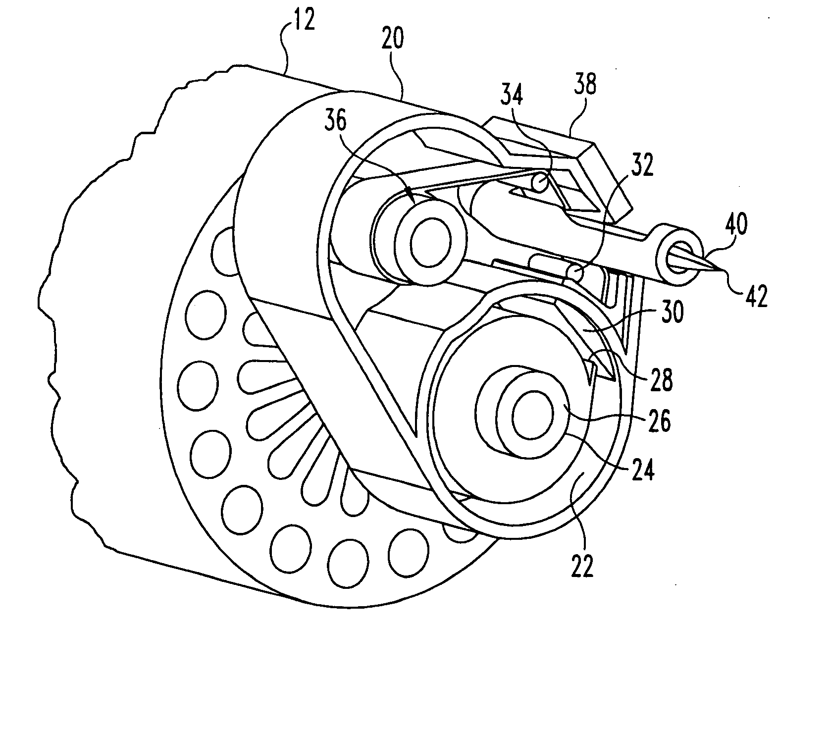 Device for sampling bodily fluids