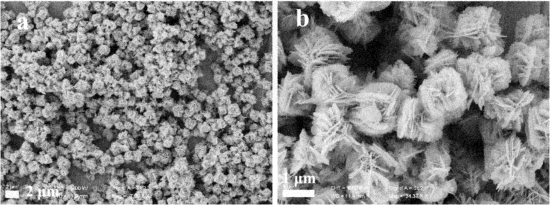 Preparation method and application of double-function micro-nano hierarchical structural zinc oxide power