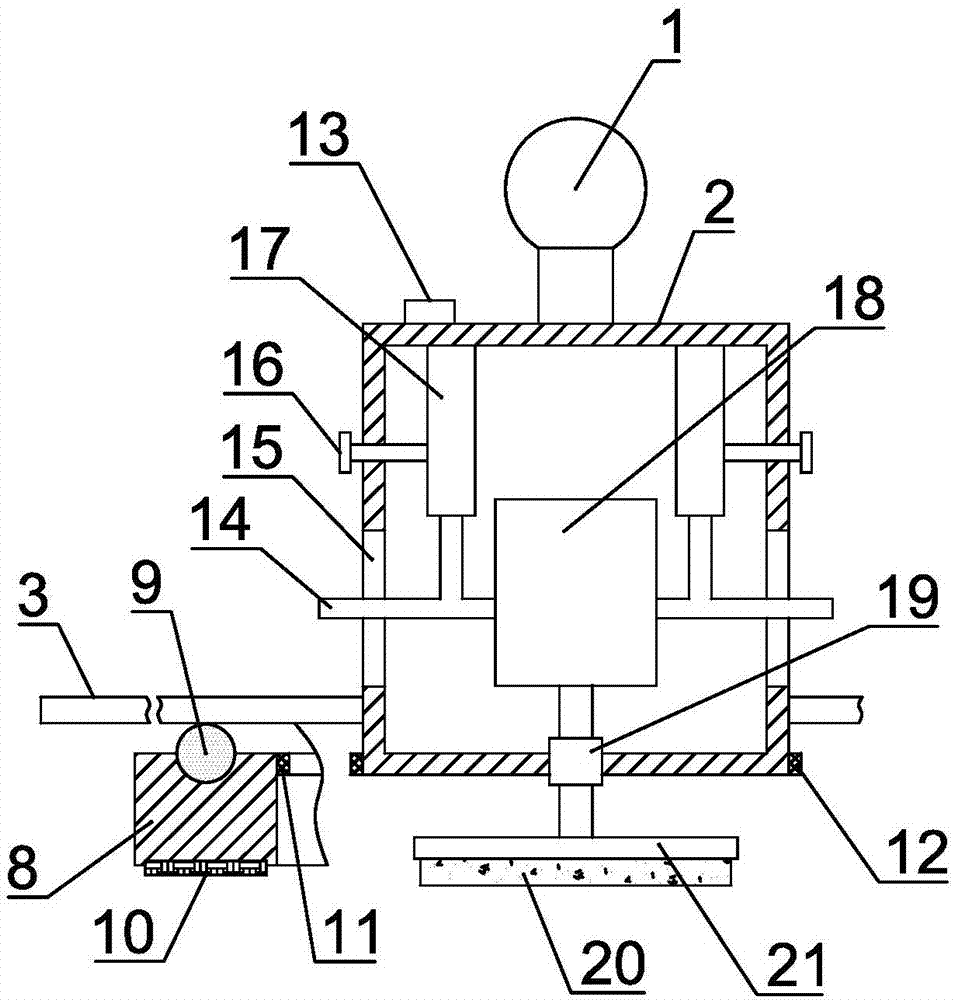 Construction plate local smoothening device