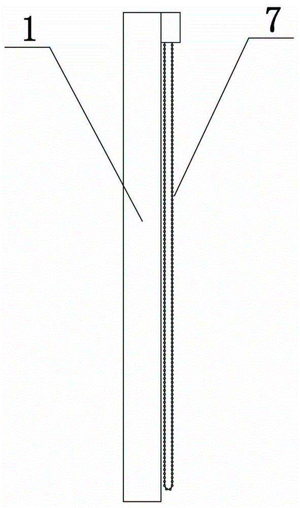 Opening and closing method of manual shutter type window