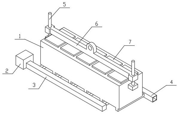 Mold shell cooling device after wax mold dewaxing