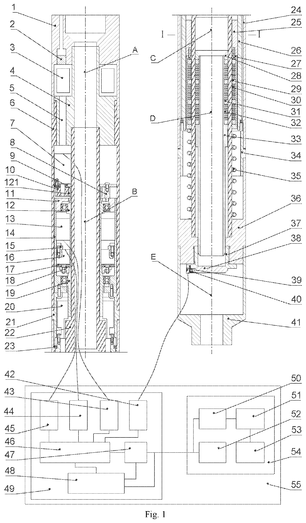 Fully-electrically driven downhole safety valve