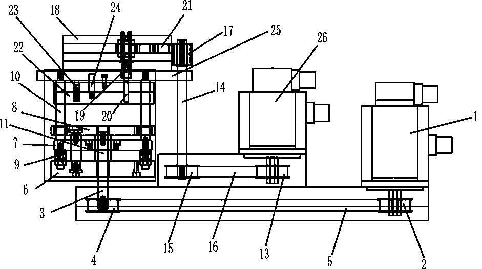 Improved type in-mold chamfering machine