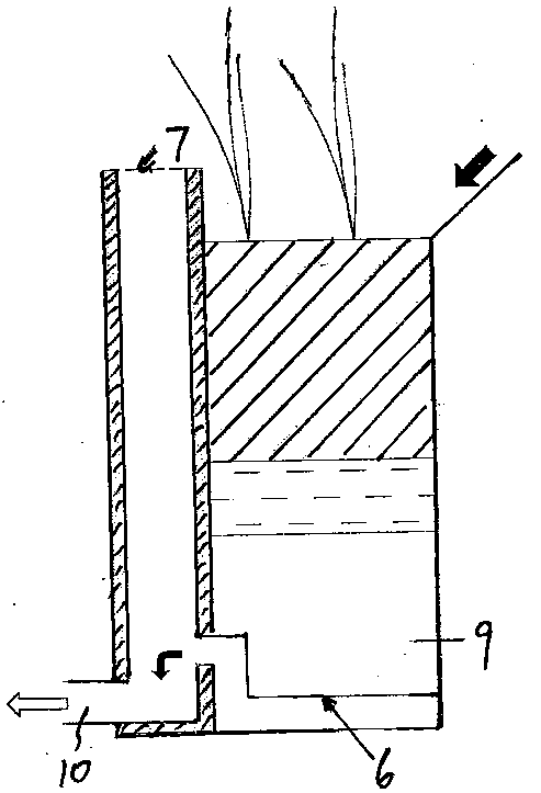 Bacteria filter for urban rainwater collecting