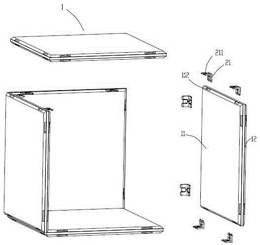 DIY module furniture and application thereof