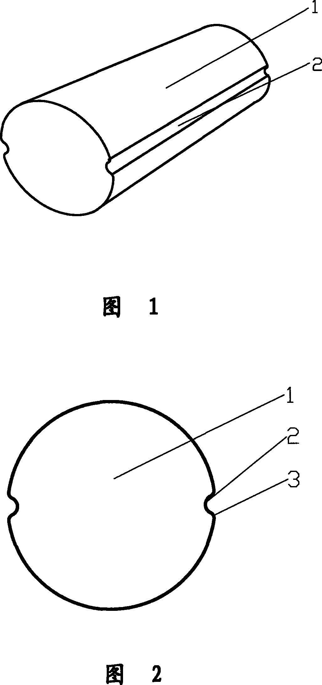 Electric cable conductor with recognition function, method and forming device for manufacturing the same