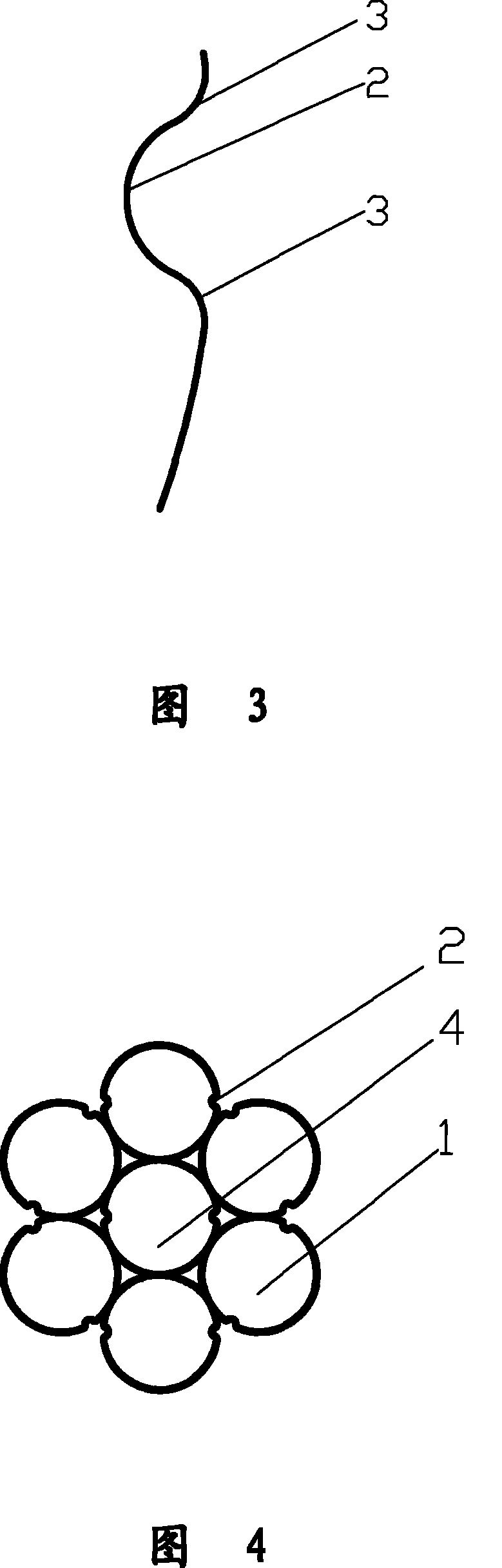 Electric cable conductor with recognition function, method and forming device for manufacturing the same