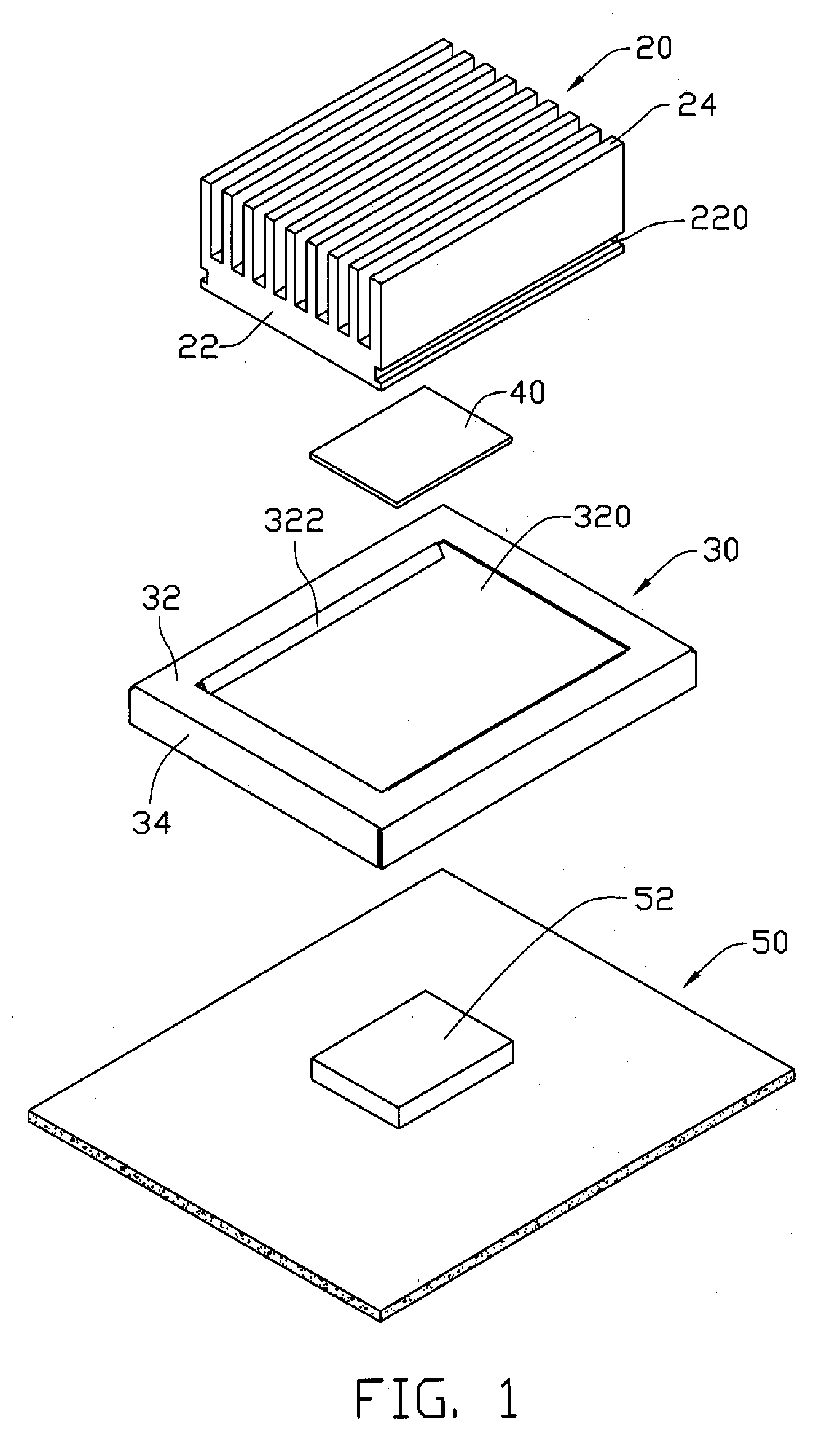 Heat sink device with shielding member