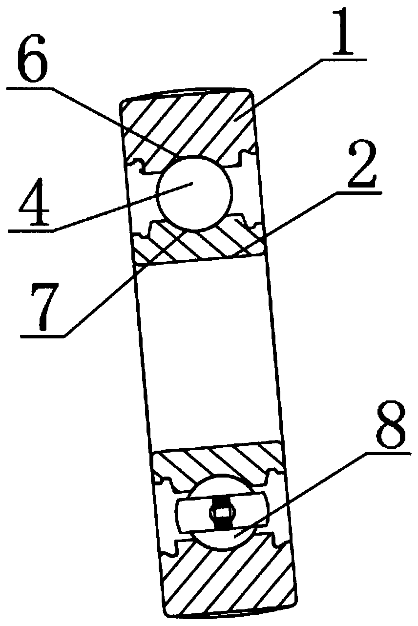 Outer spherical bearing