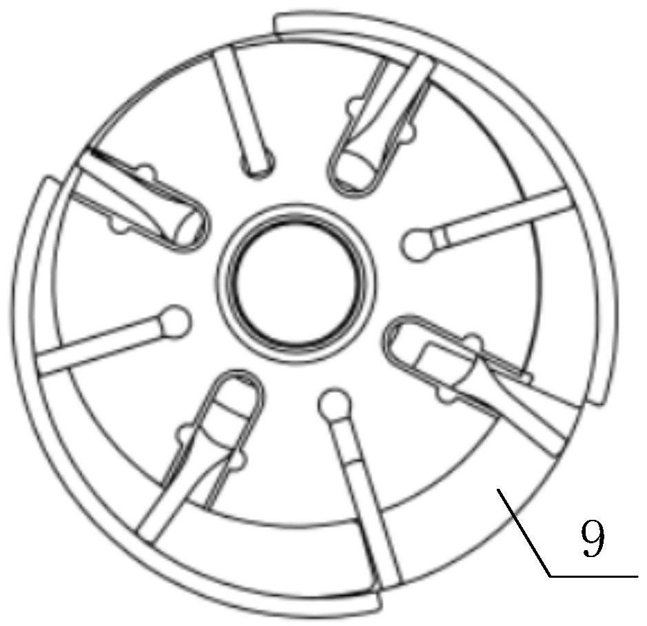 Single-action oil-trapping-free vane pump