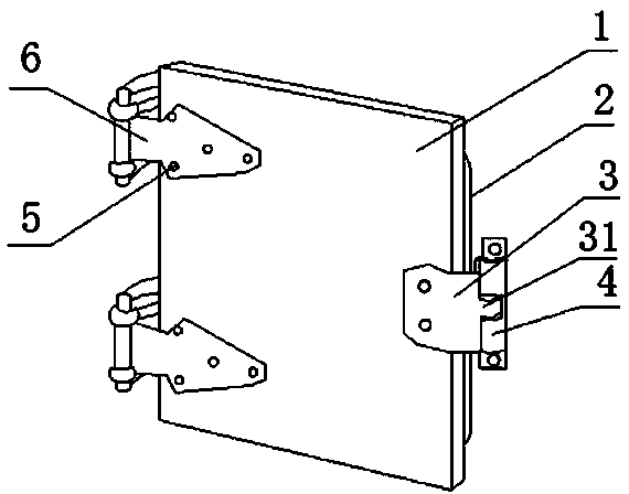 Anti-explosion pressure relief device of cement brick making kiln