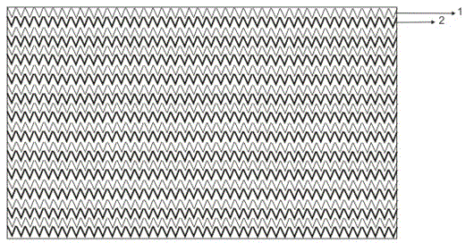 Purified cotton knitted fabric having soft hemp effect and manufacturing method thereof