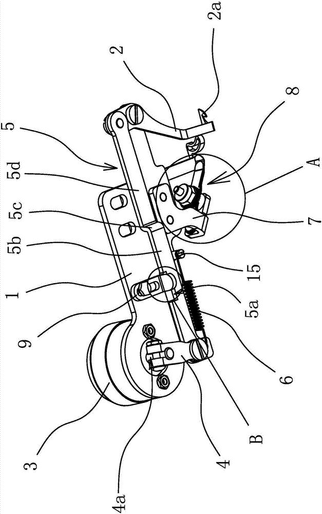 Thread pulling device