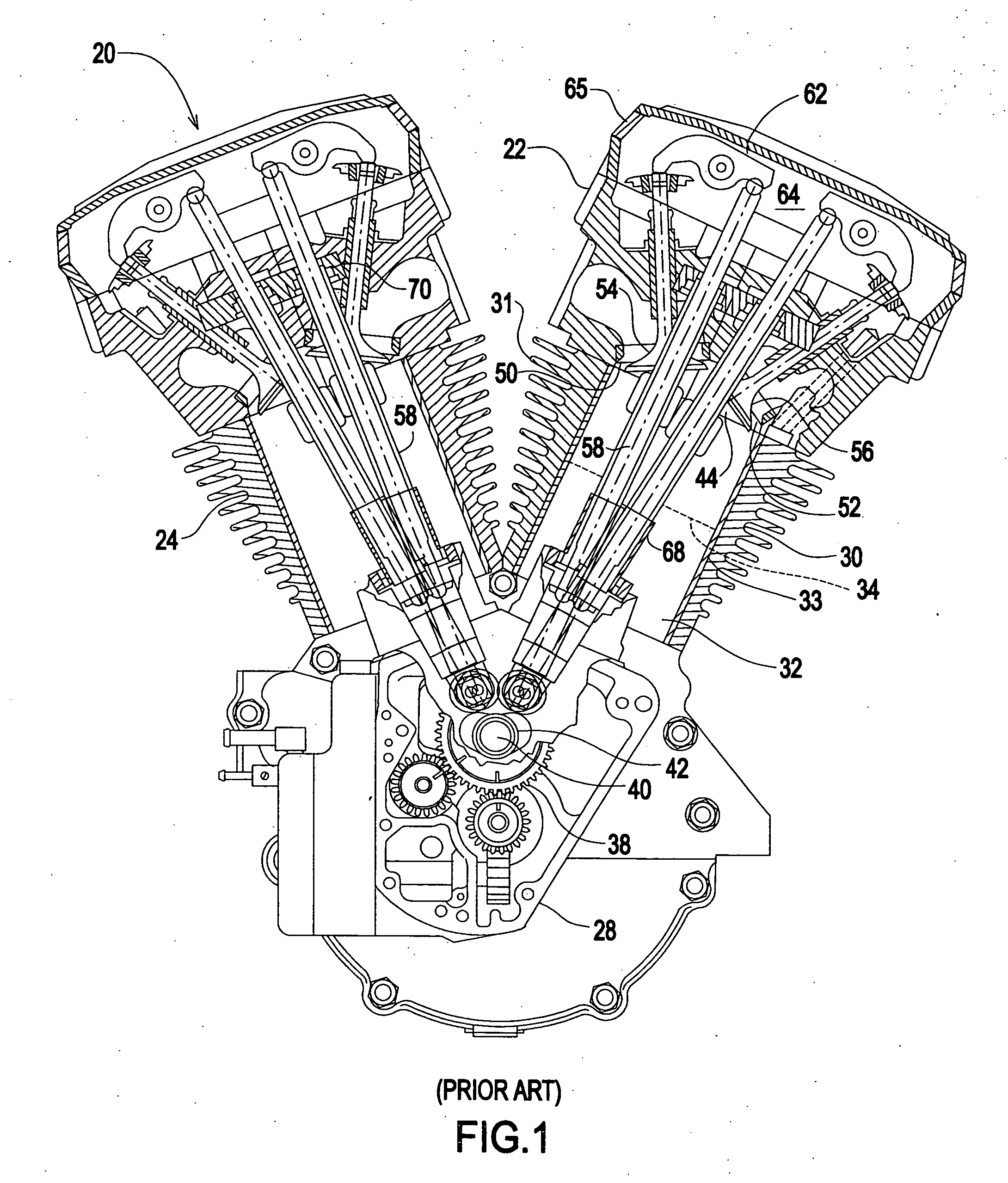 Concave combustion chamber