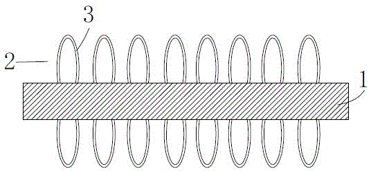 Novel towel capable of replacing cleaning balls and wash towels and method for manufacturing novel towel