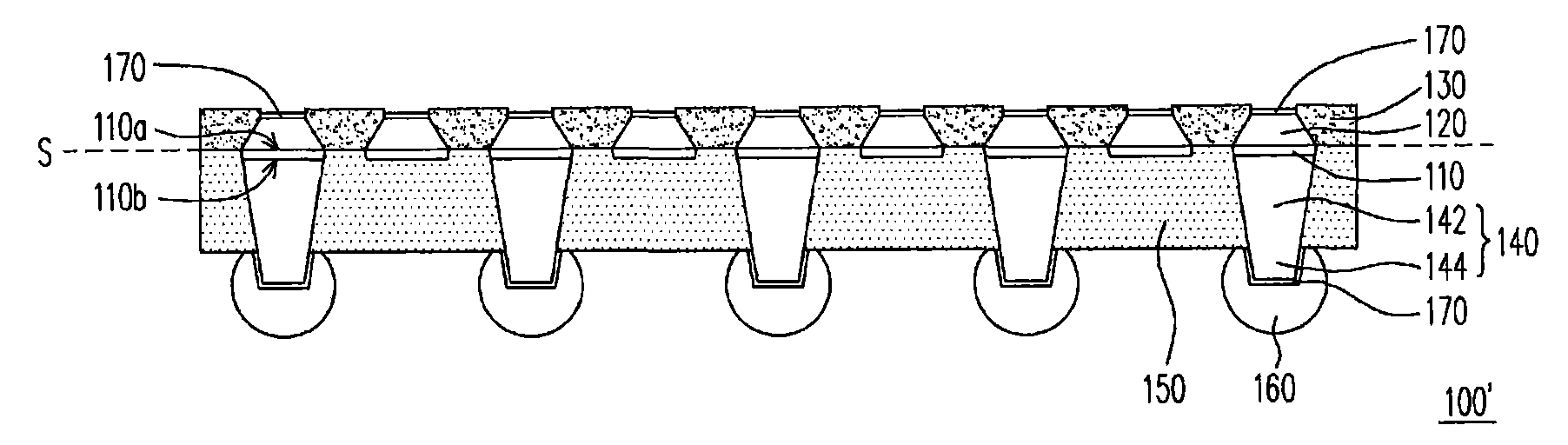 Array package substrate