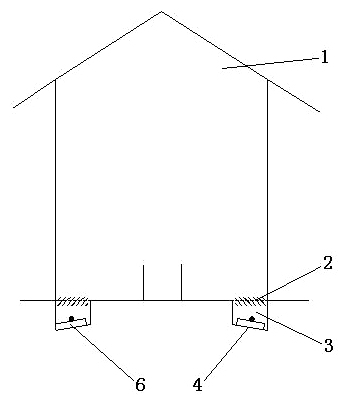 Device and method for mechanically cleaning manure of leaky pigsty