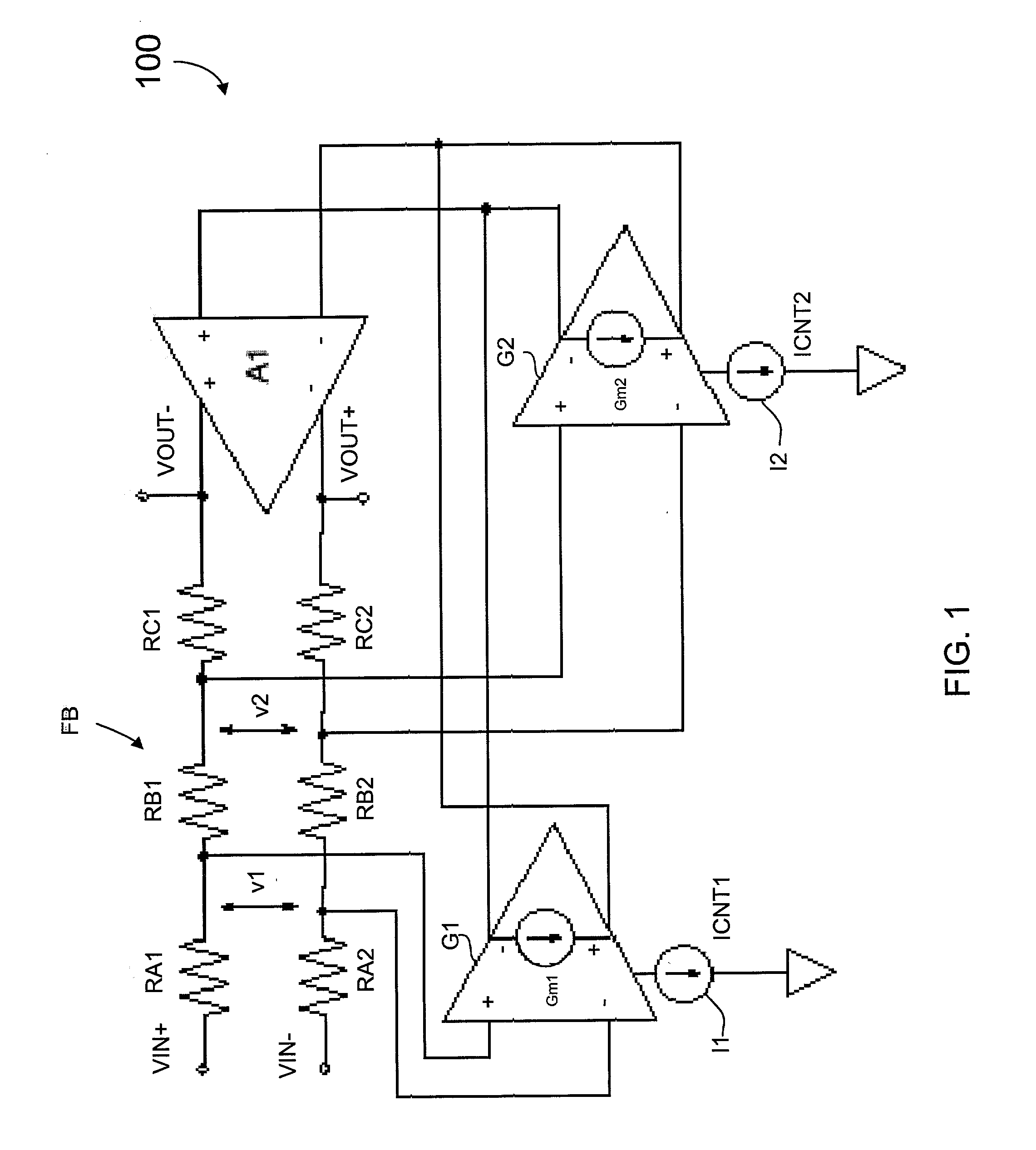 Automatic gain control circuit with high linearity and monotonically correlated offset voltage