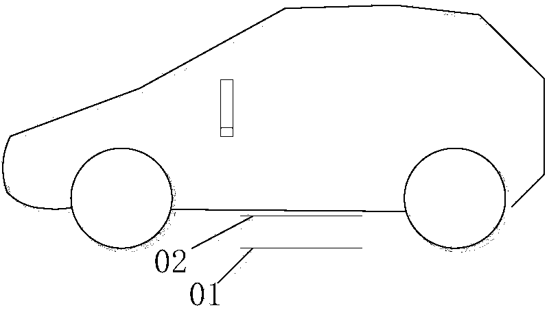 Electromagnetic inductive type non-contact charging system and aligning method thereof