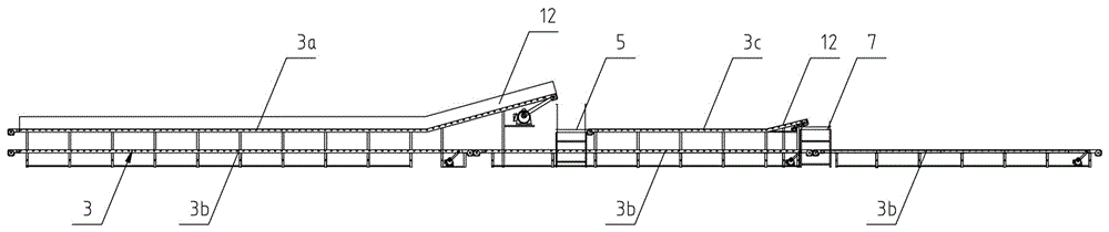 CRT television set disassembly line