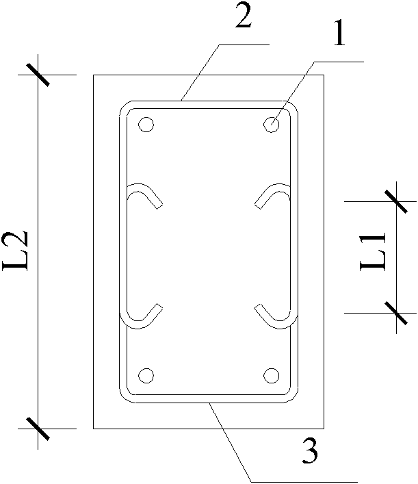 Steel reinforcement cage for multi-ribbed composite wall and method for installing steel reinforcement cage