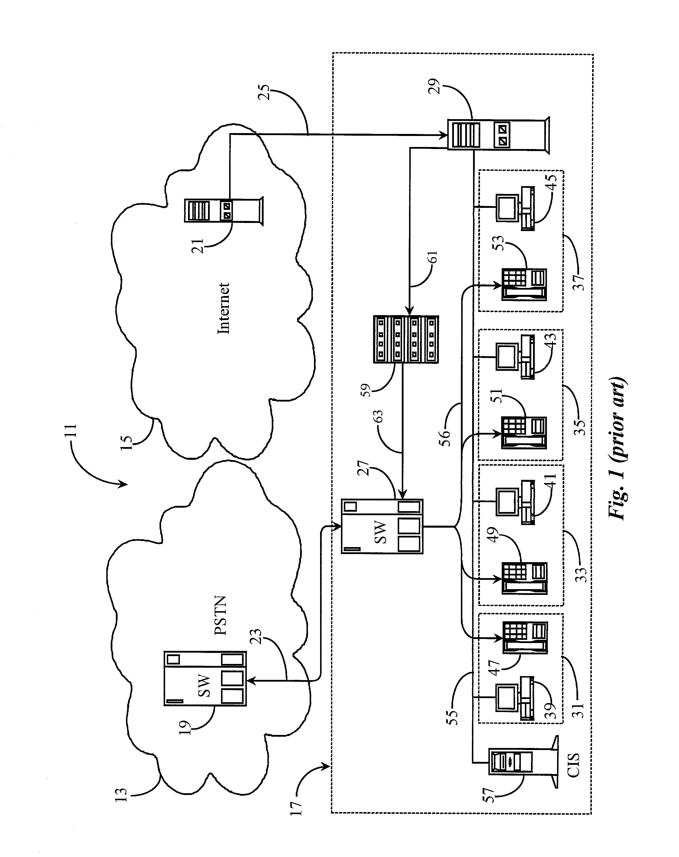 Integrating SIP control messaging into existing communication center routing infrastructure