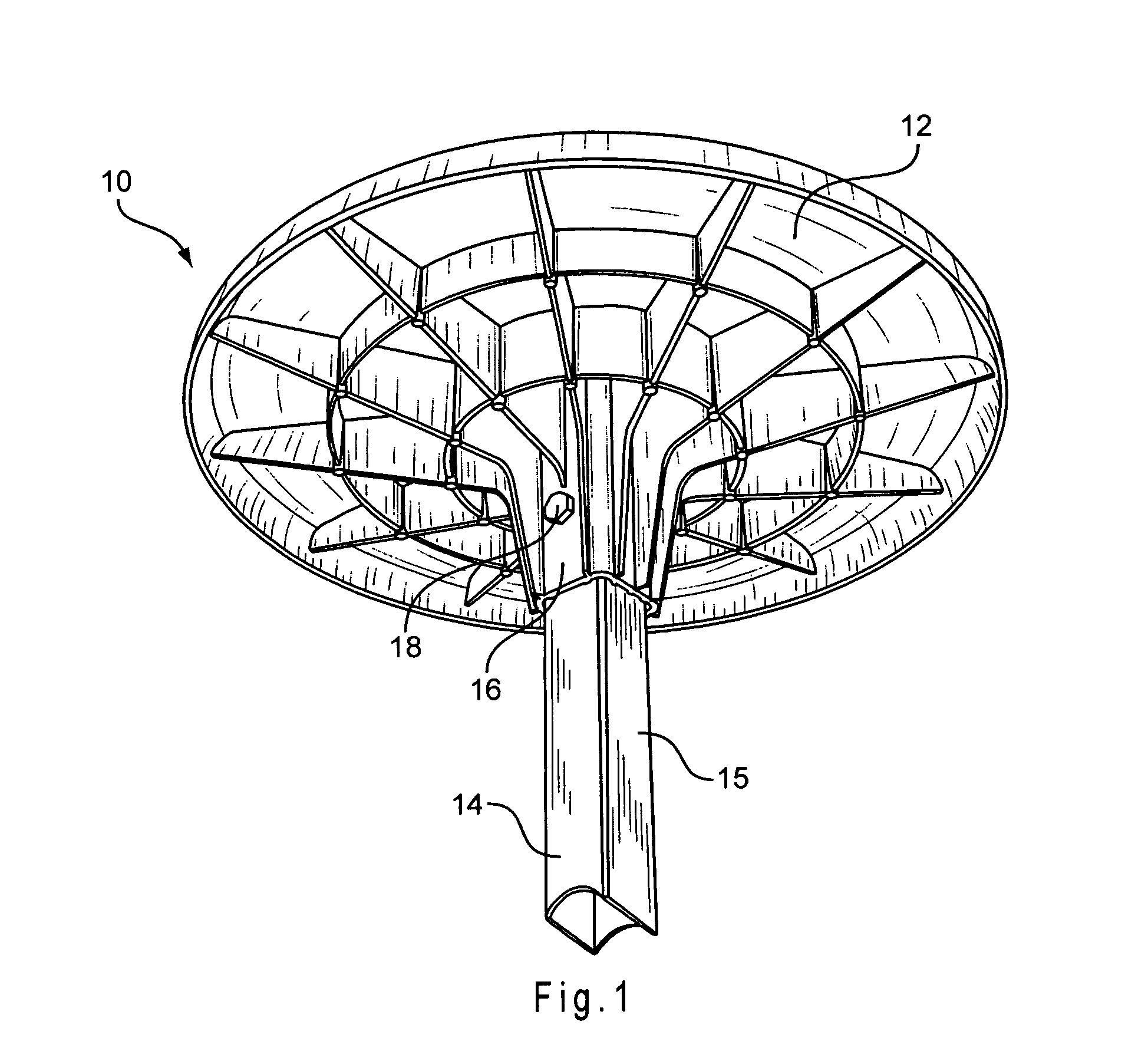 Stool with a noncircular support