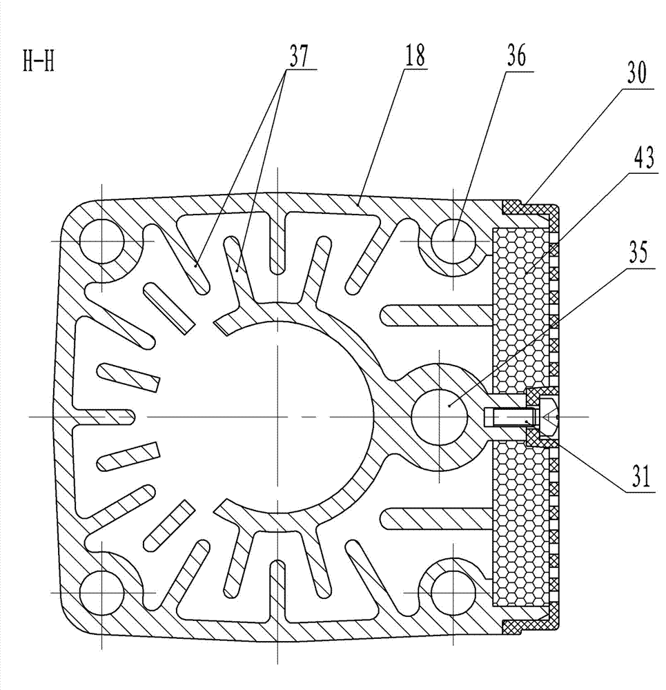 Automobile brake anti-failure three-control relay valve