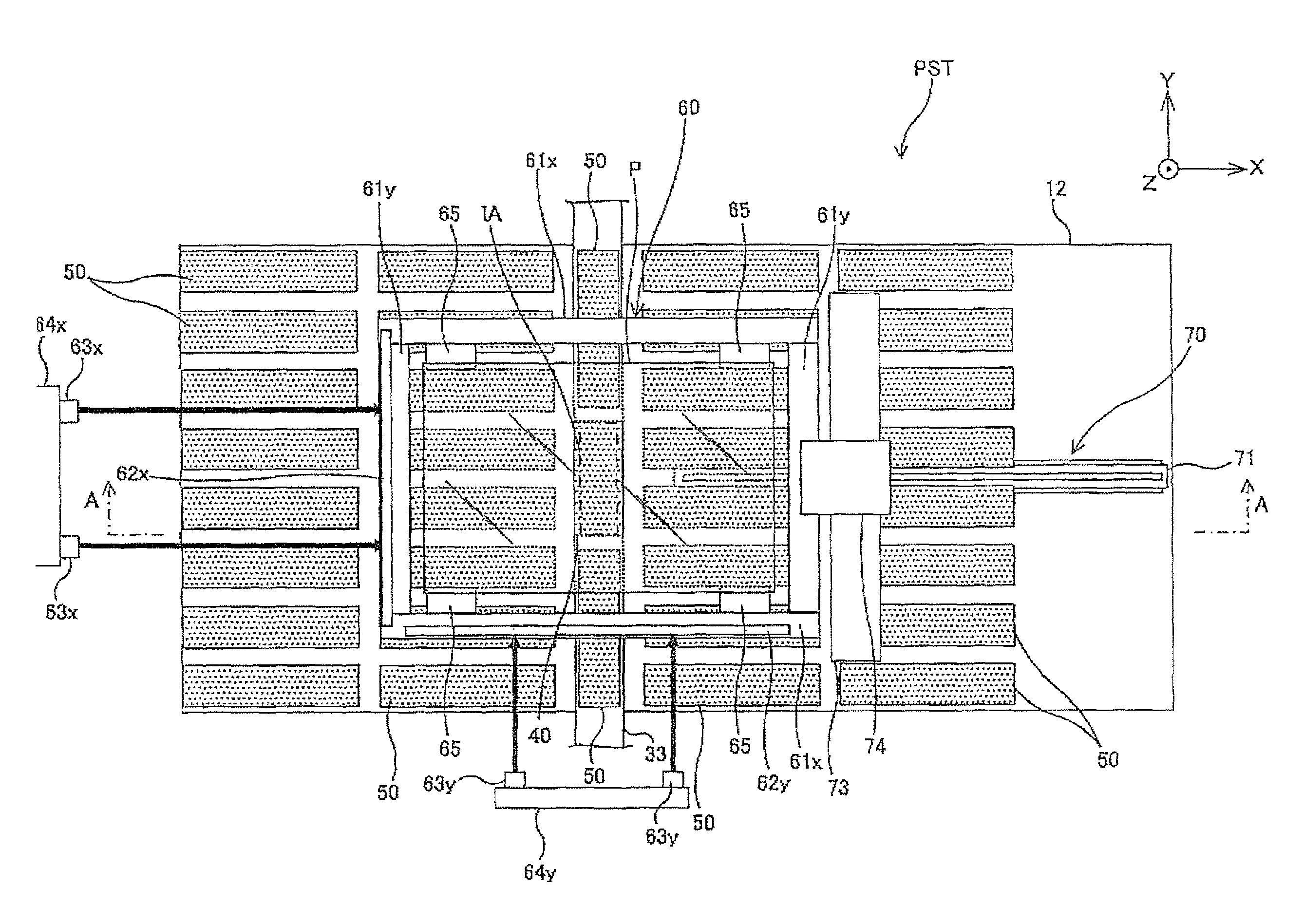 Object moving apparatus, object processing apparatus, exposure apparatus, object inspecting apparatus and device manufacturing method