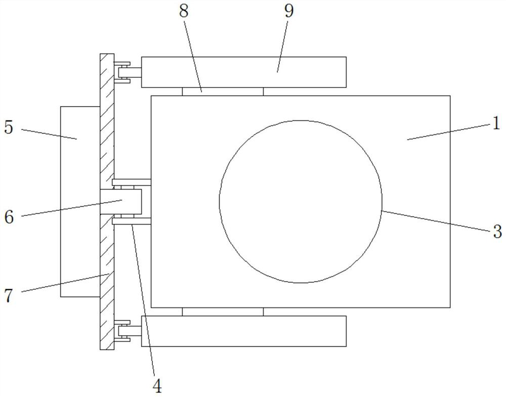 Anti-blocking decomposition device for recycling waste lithium batteries