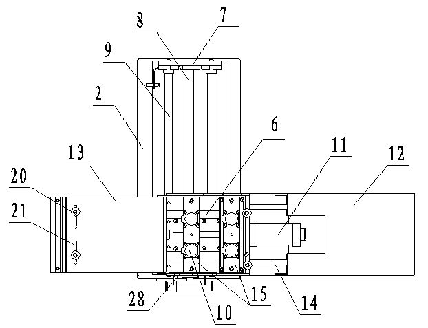 Automatic feeding device, automatic feeding-type punch press and automatic feeding method