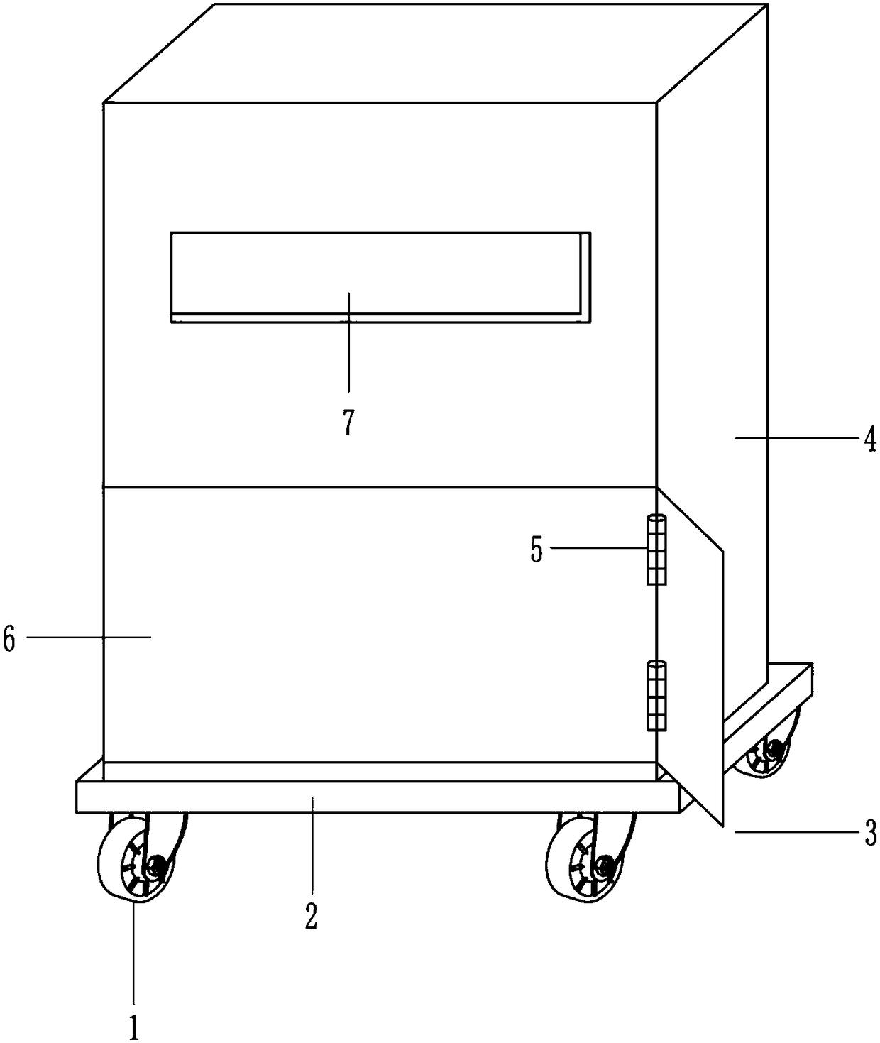 Cement bag collecting device used for road construction