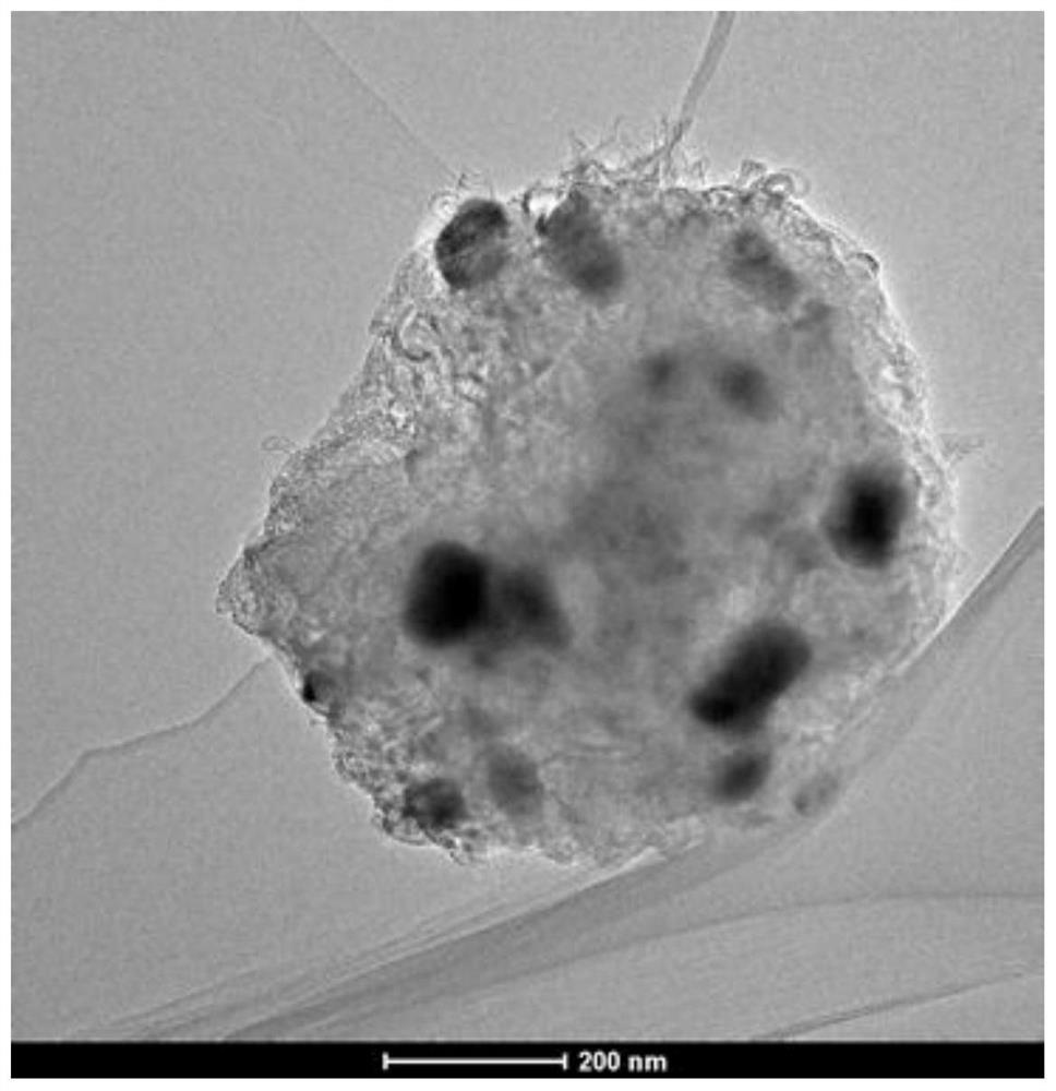 Composite hollow nanosphere of MXene and carbon nanotube as well as autocatalytic preparation method and application thereof