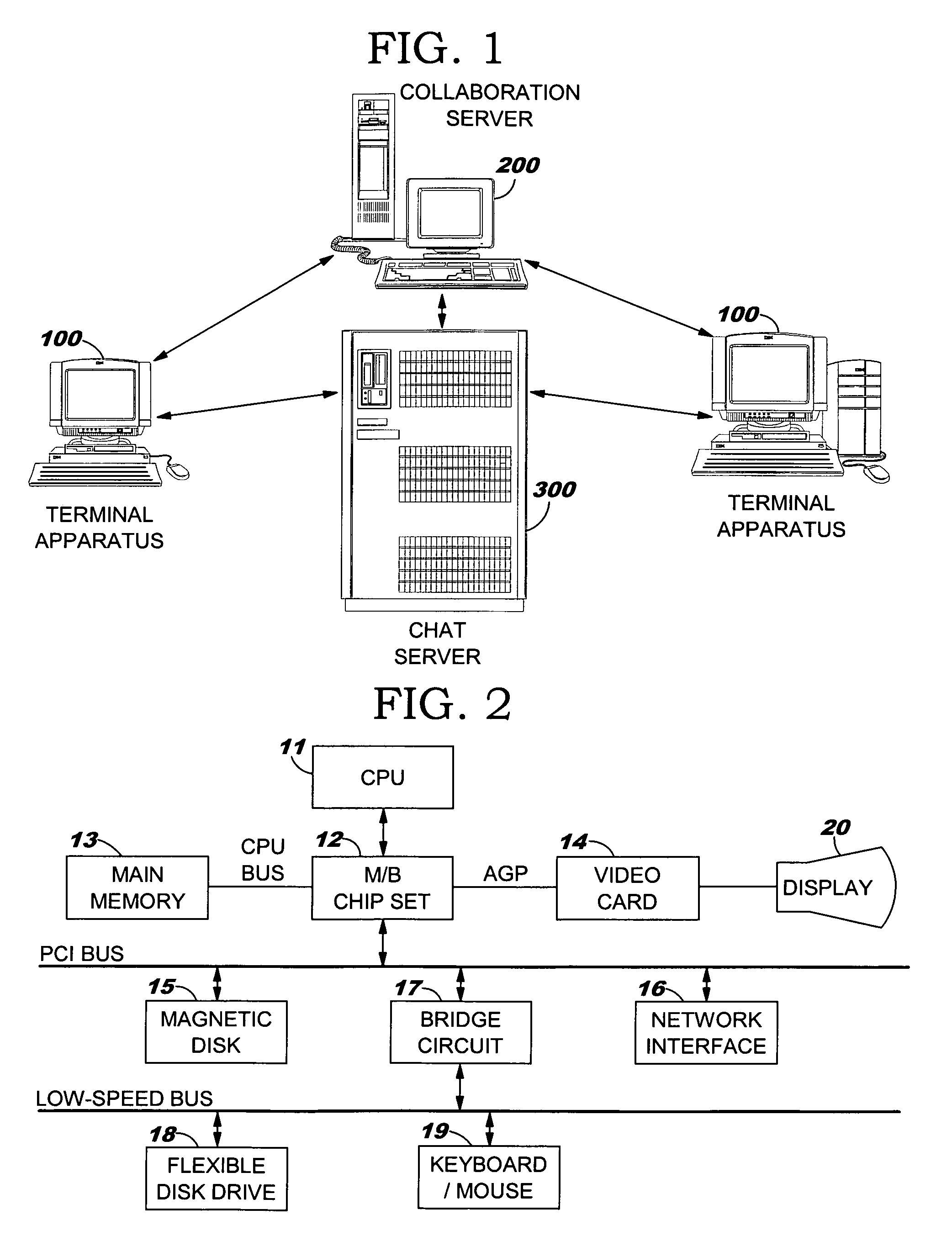 Collaboration server, collaboration system, and method and program for collaboration server and system, for reducing network traffic