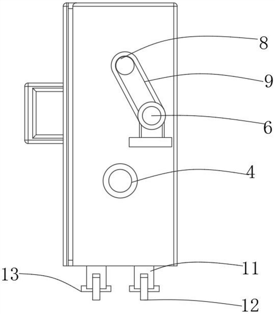 Disinfection device for medical nursing appliance