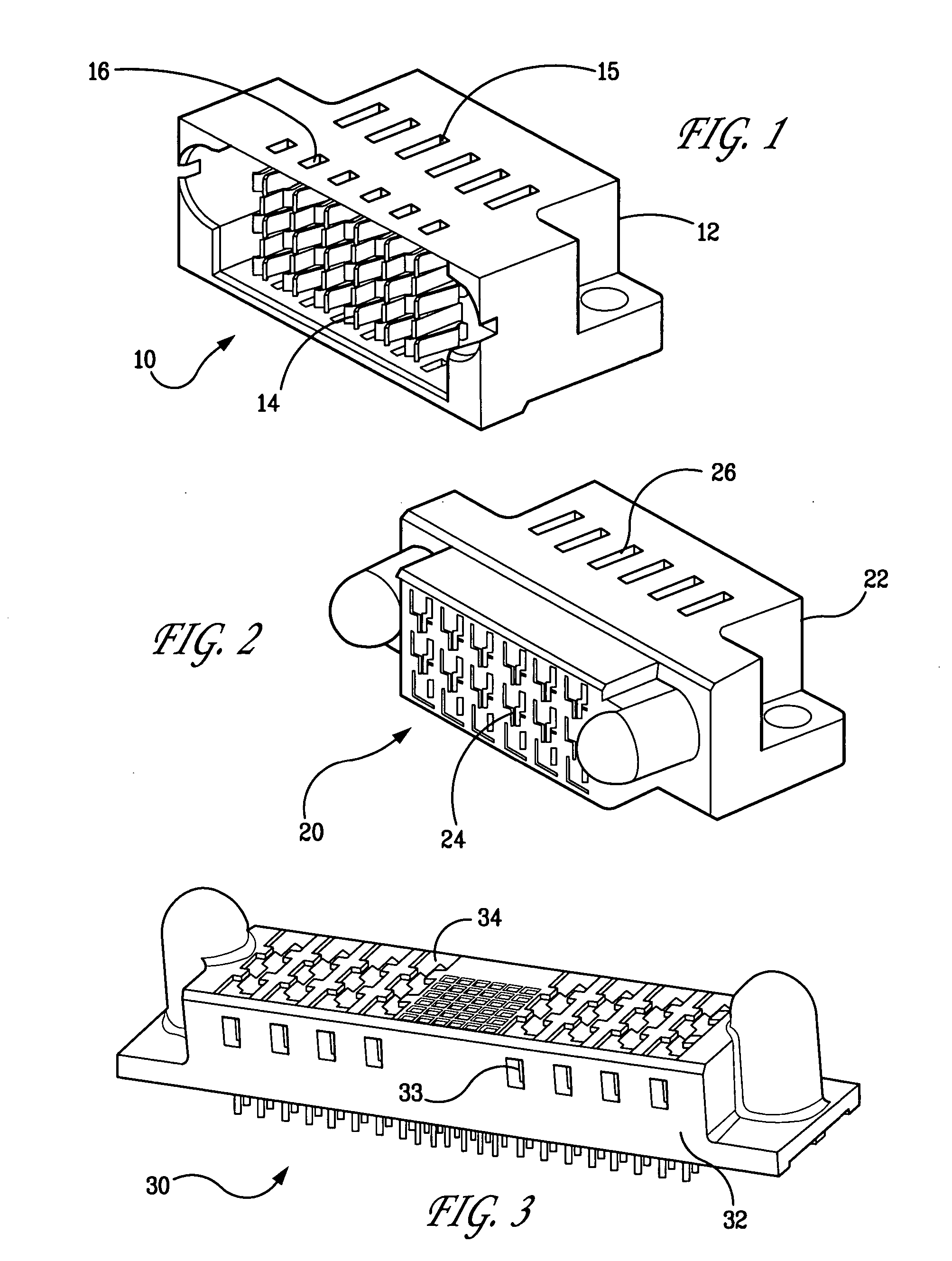 Electrical power contacts and connectors comprising same