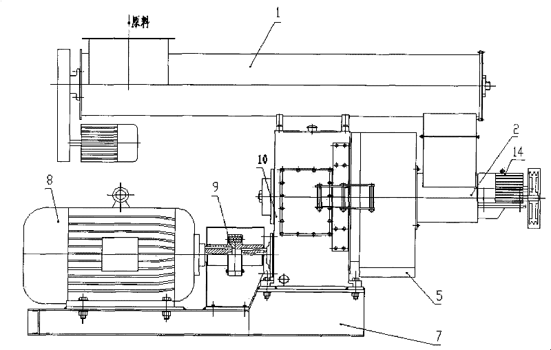 Biomass molding fuel equipment