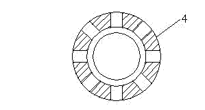 Sandblasting position controlling device