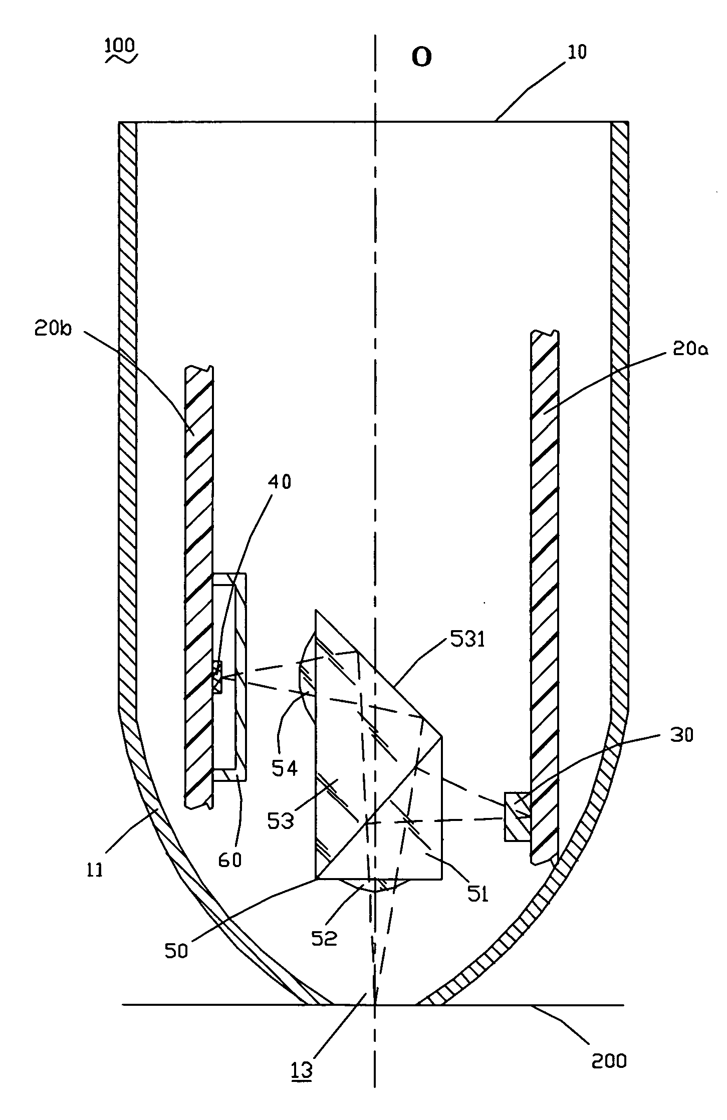 Pen like optical mouse