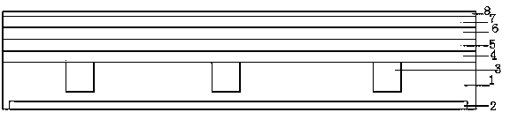 PVC (polyvinyl chloride) floor with noise reduction and elastic functions