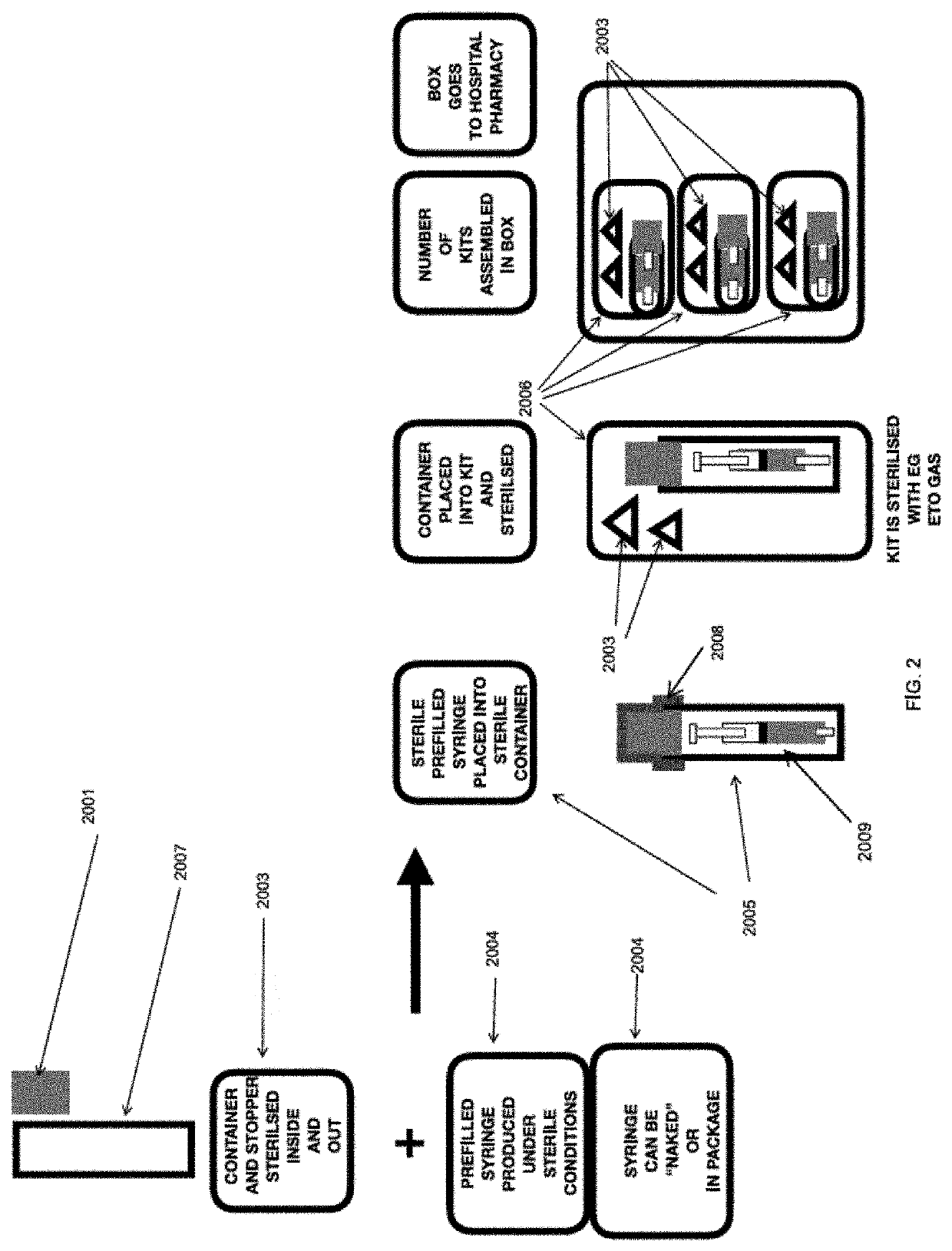 Medical apparatus and method for sterilizing medical apparatus