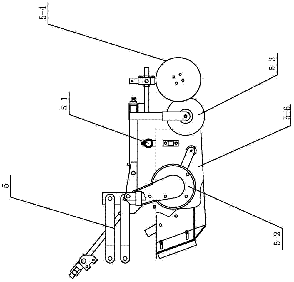 Device for laying drip irrigation pipes and double-row sugarcane planter using same