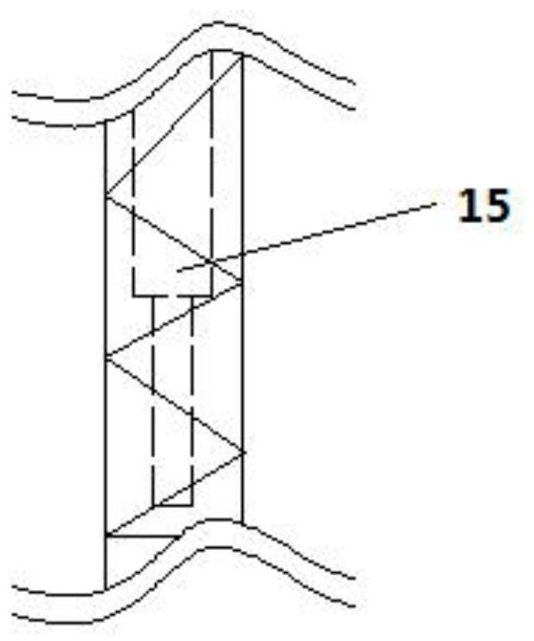 Bicycle rear-end collision warning protection device