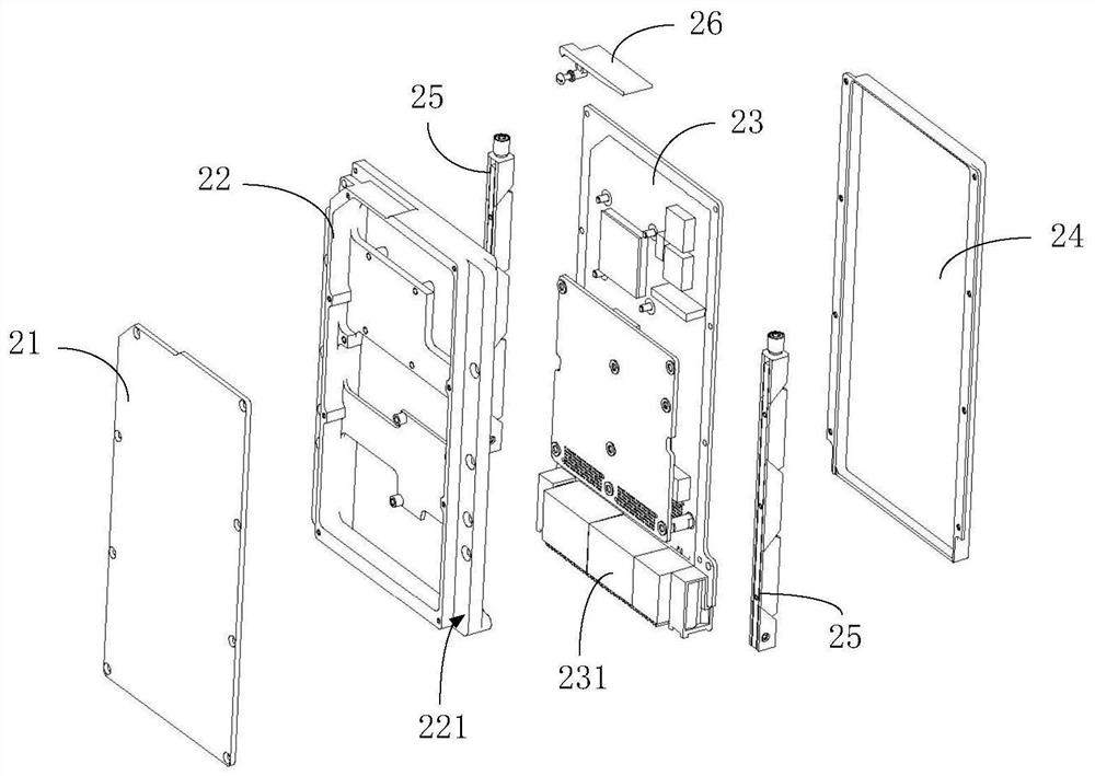 Integrated controller and aircraft applied to aircraft