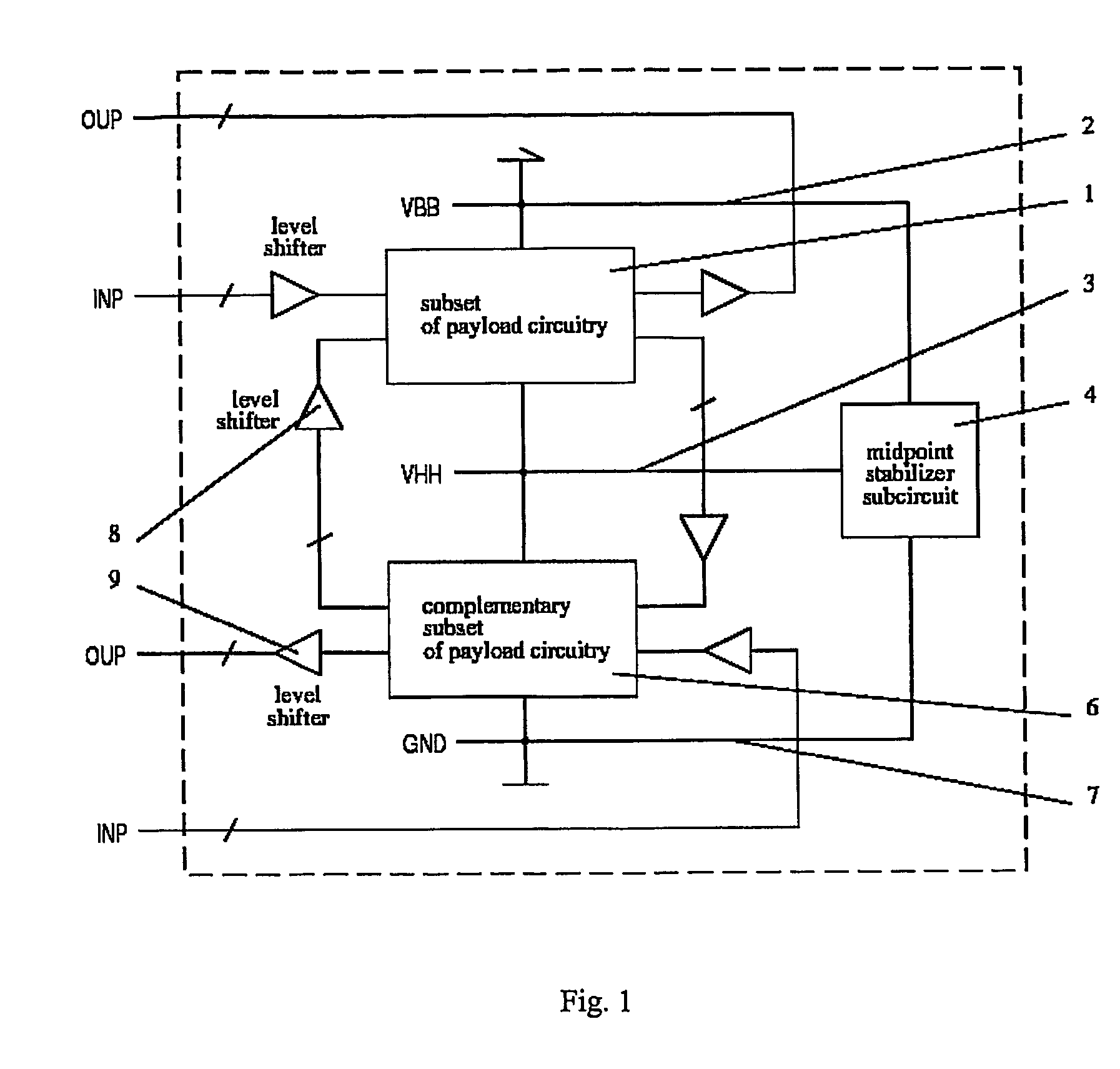 Low-voltage IC-circuit