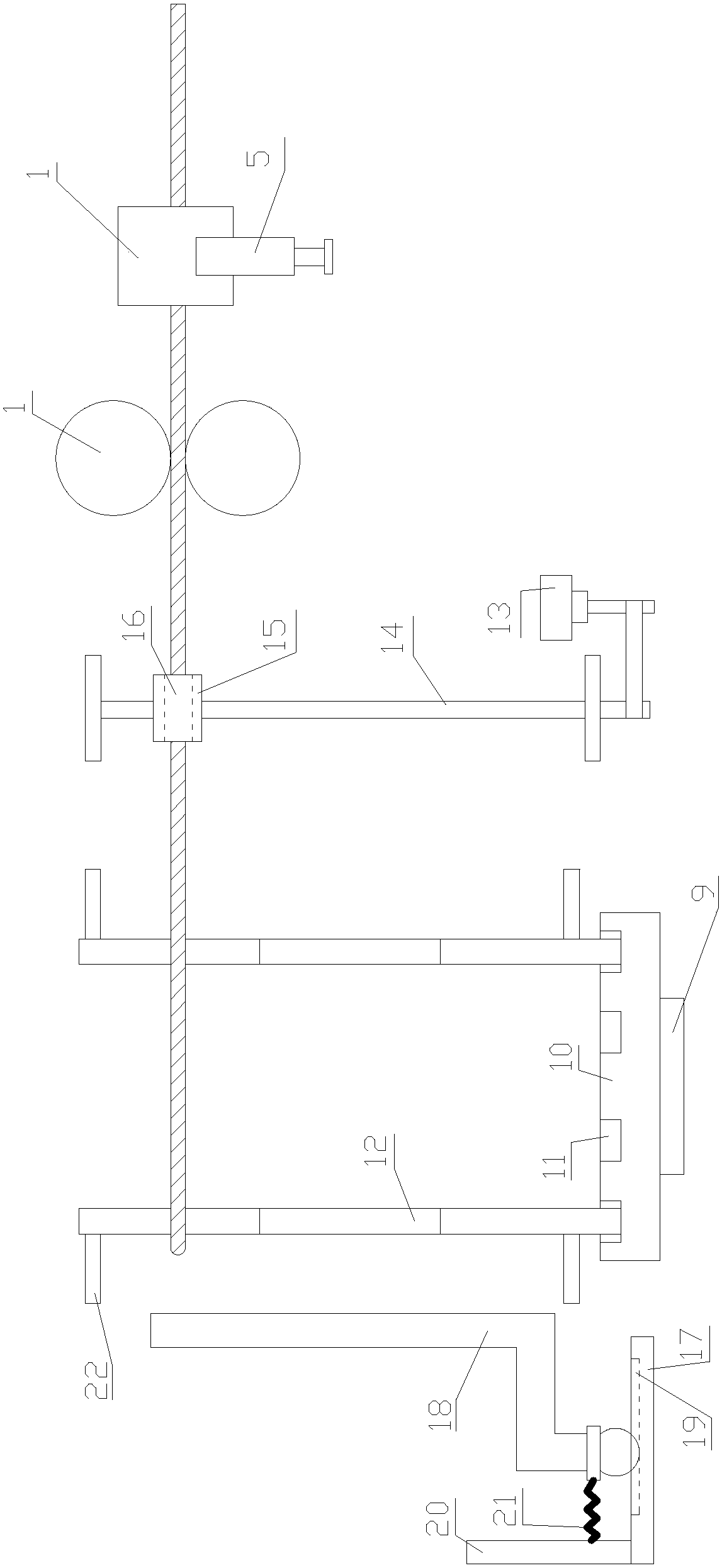 Automobile wire winding and sorting device