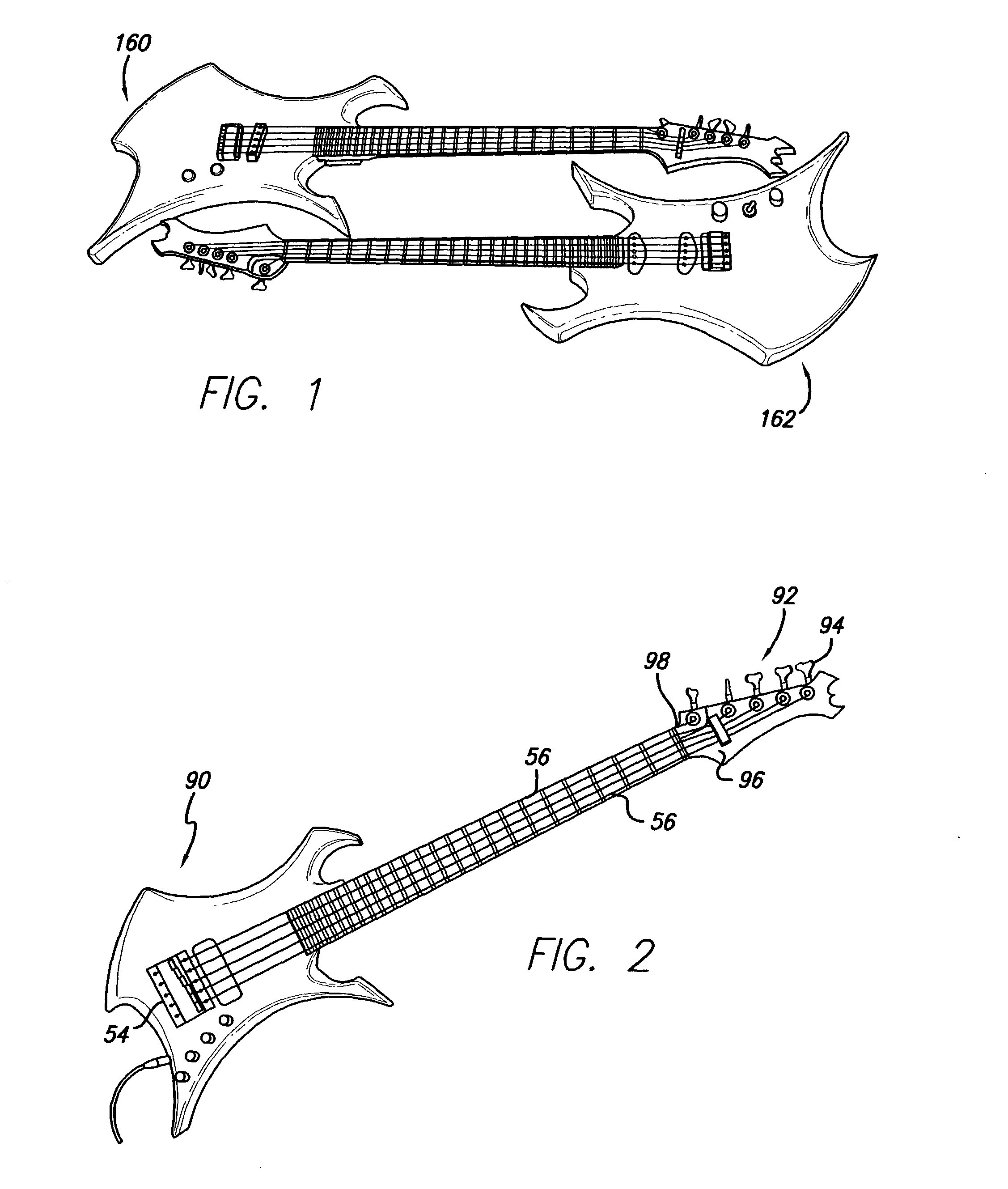 Stringed musical instruments and method therefor