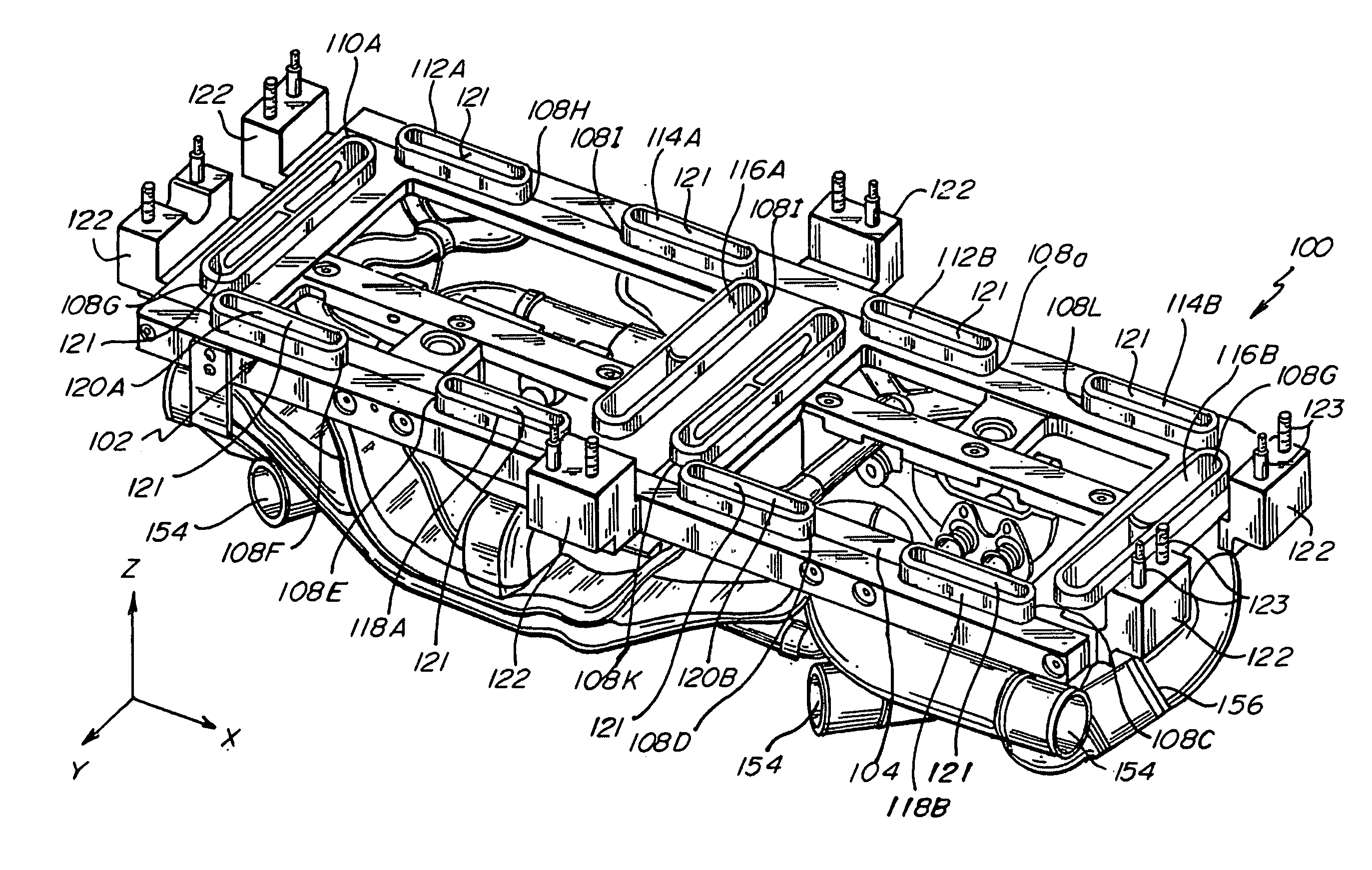 Fuel cell manifold