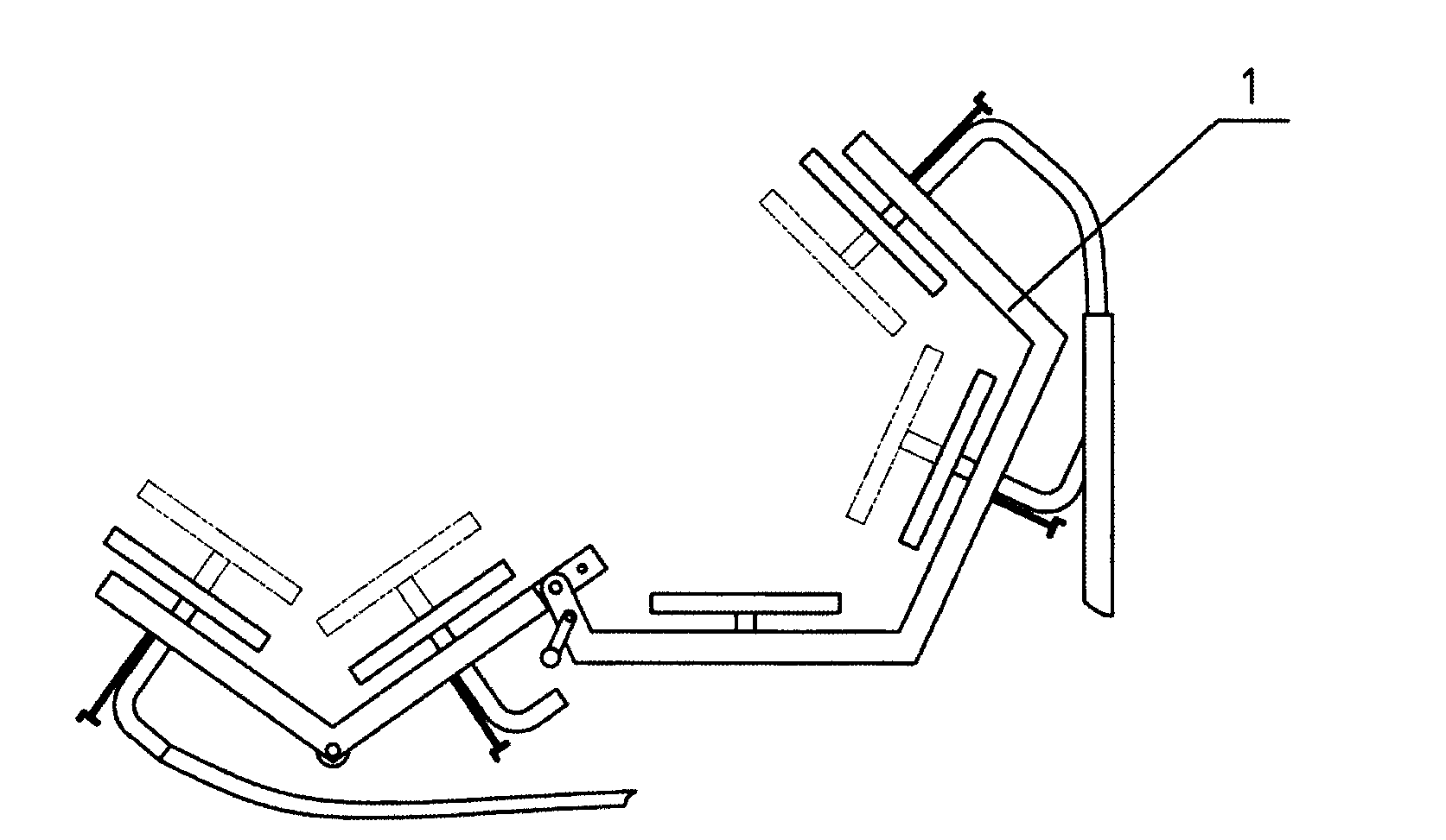 Metal pipe butt-joint circumferential seam heating device